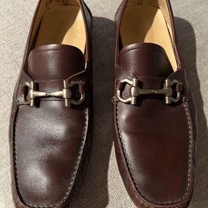 Ferragamo brown loafers